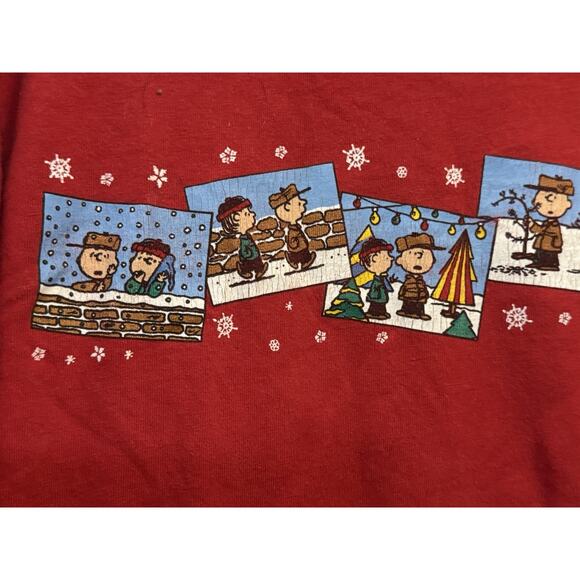 Vintage Alstyle Apparel A Charlie Brown Christmas Peanuts T-Shirt Size Medium - Picture 2 of 8